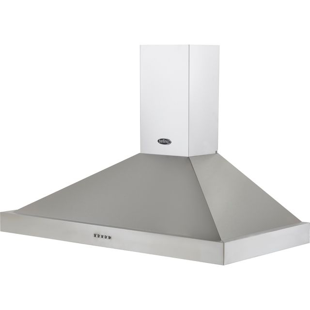 Belling COOKCENTRE 100 CHIM 100 cm Chimney Cooker Hood - Stainless Steel
